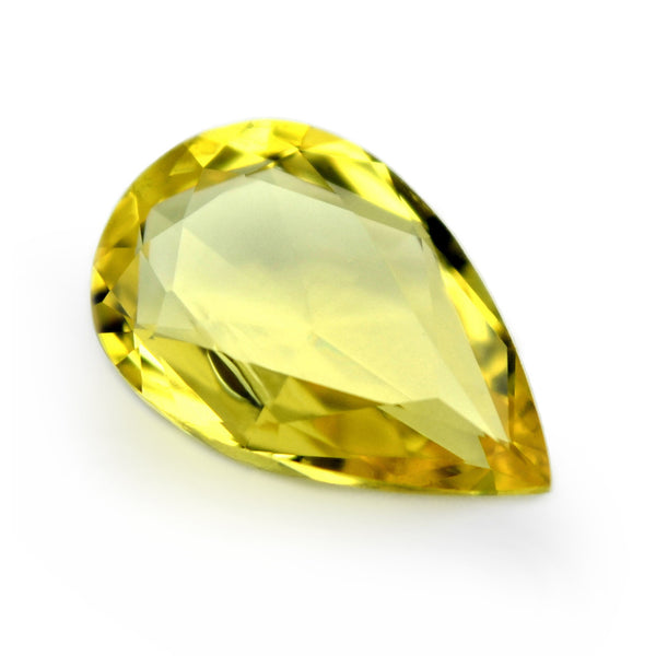 0.70ct Certified Natural Yellow Sapphire