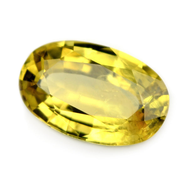 1.36ct Certified Natural Yellow Sapphire