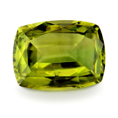 0.73ct Certified Natural Green Sapphire