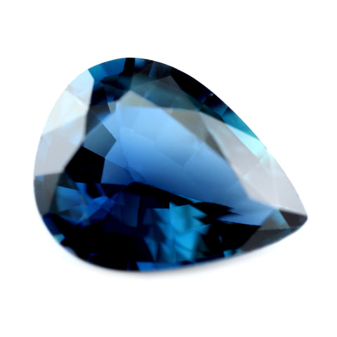 0.83ct Certified Natural Blue Sapphire