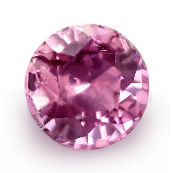 0.73ct Certified Natural Peach Sapphire