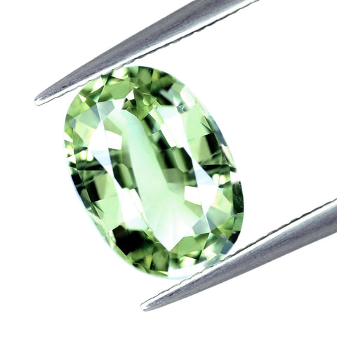 1.08ct Certified Natural Green Sapphire