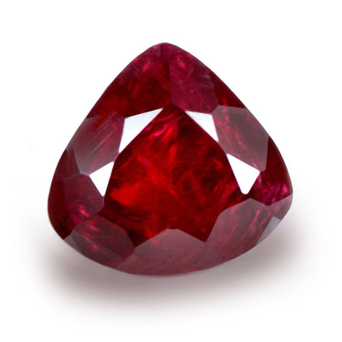 0.70ct Certified Natural Red Color Ruby