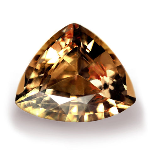 0.77ct Certified Natural Champagne Sapphire