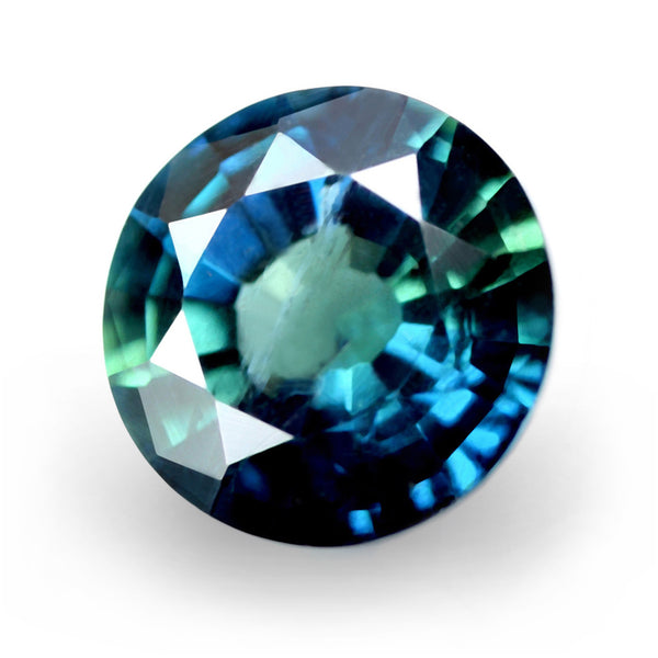 0.80ct Certified Natural Teal Sapphire