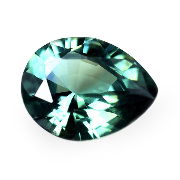 0.85ct Certified Natural Teal Sapphire
