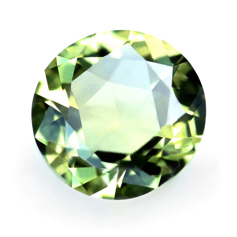 0.68ct Certified Natural Green Sapphire