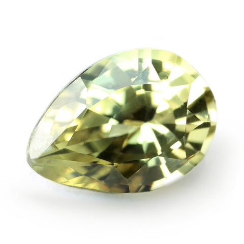 0.86ct Certified Natural Yellow Sapphire