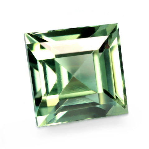 0.84ct Certified Natural Green Sapphire