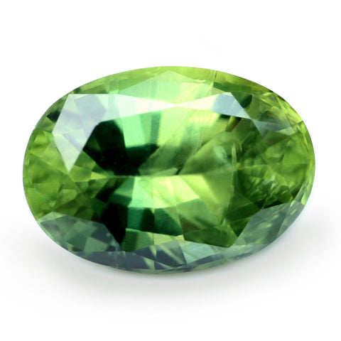 1.43ct Certified Natural Green Sapphire