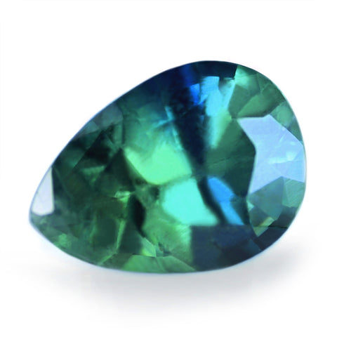 1.07ct Certified Natural Teal Sapphire