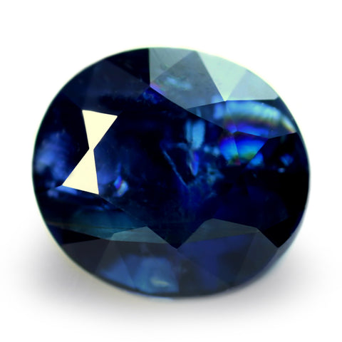 1.06ct Certified Natural Blue Sapphire