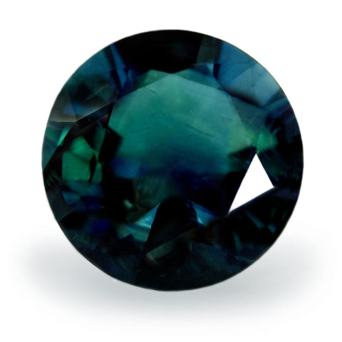1.26ct Certified Natural Teal Sapphire