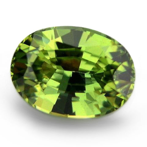 1.04ct Certified Natural Green Sapphire