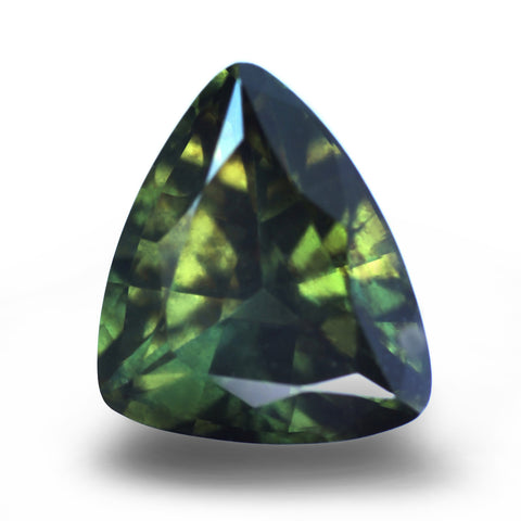 1.20ct Certified Natural Green Sapphire