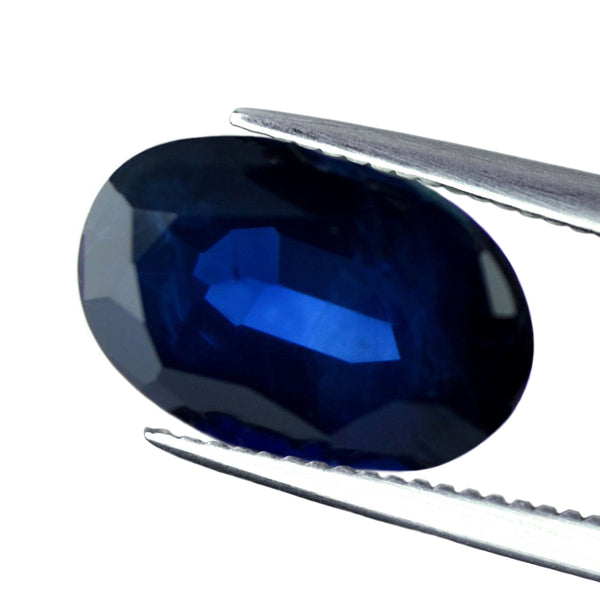 0.87ct Certified Natural Blue Sapphire