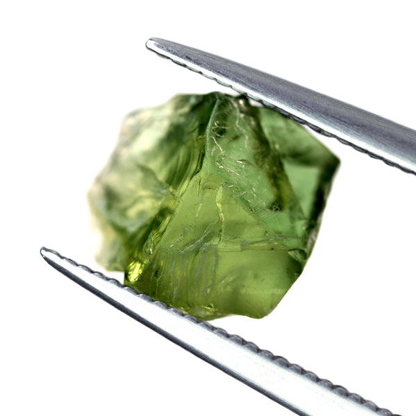 3.19ct Certified Natural Green Sapphire