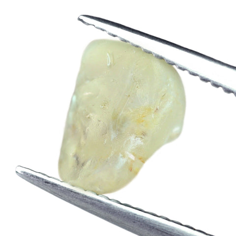 4.47ct Certified Natural White Sapphire