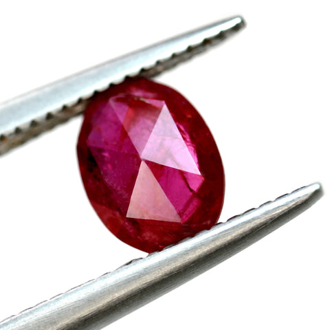 0.60ct Certified Natural Red Ruby
