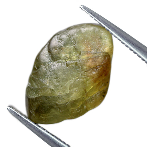 6.87ct Certified Natural Green Sapphire
