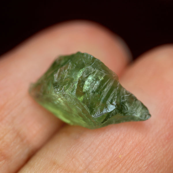 5.08ct Certified Natural Green Sapphire