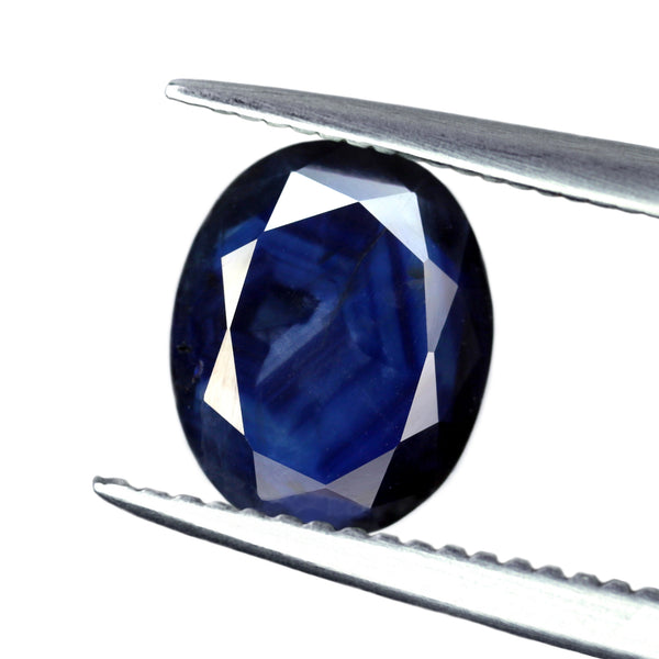 1.45ct Certified Natural Blue Sapphire