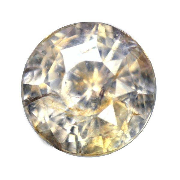 1.60ct Certified Natural White Sapphire