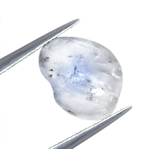 4.57ct Certified Natural White Sapphire