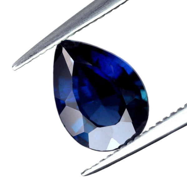 0.67ct Certified Natural Blue Sapphire
