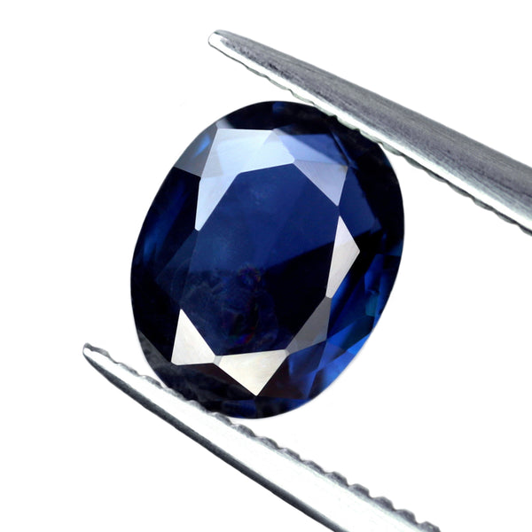 0.58ct Certified Natural Blue Sapphire