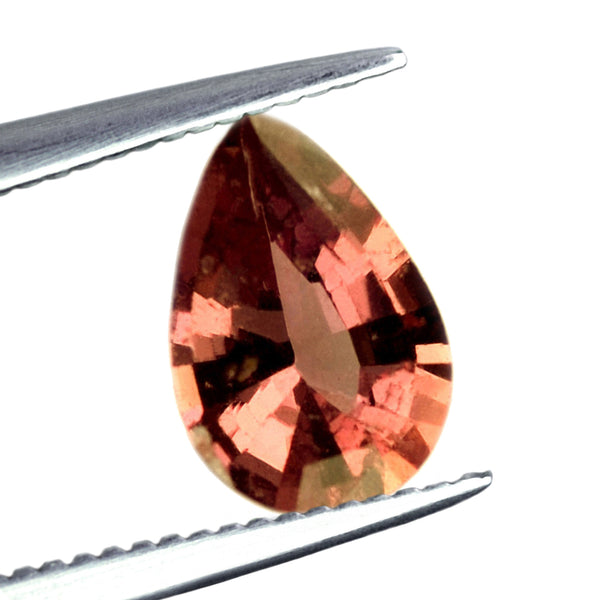 0.82ct Certified Natural Peach Sapphire