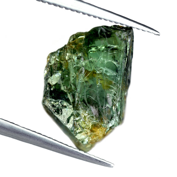 7.20ct Certified Natural Green Sapphire