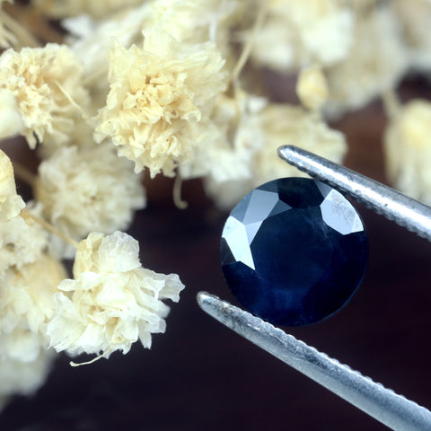 1.14ct Certified Natural Blue Sapphire