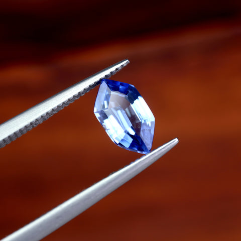 0.98ct Certified Natural Blue Sapphire