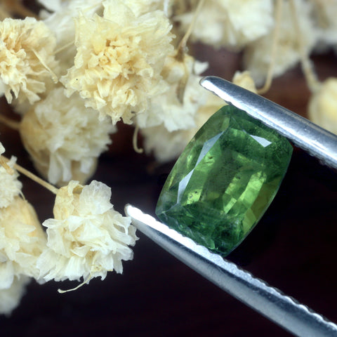1.41ct Certified Natural Green Sapphire