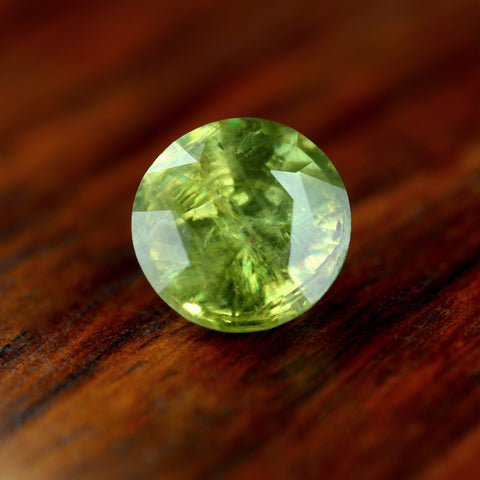 1.77ct Certified Natural Green Sapphire