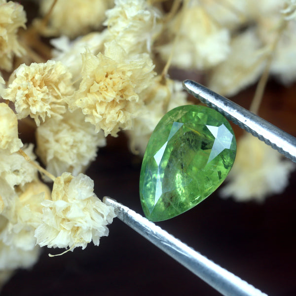 1.48ct Certified Natural Green Sapphire