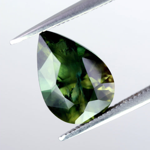 4.24ct Certified Natural Green Sapphire