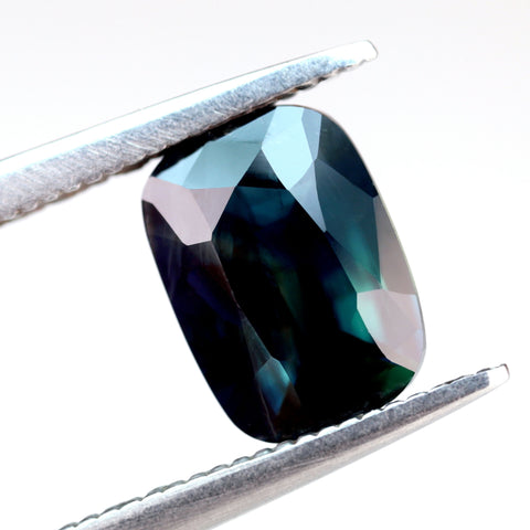 1.80ct Certified Natural Teal Sapphire