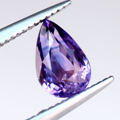 1.13ct Certified Natural Lavender Sapphire