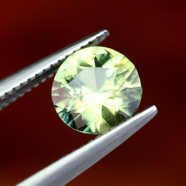 0.93ct Certified Natural Yellow Green Sapphire – sapphirebazaar