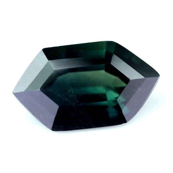 1.35ct Certified Natural Teal Sapphire