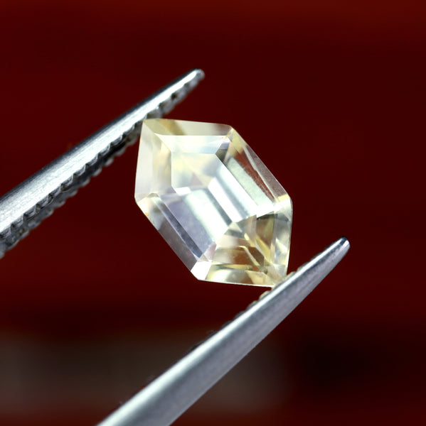 1.00ct Certified Natural Yellow Sapphire