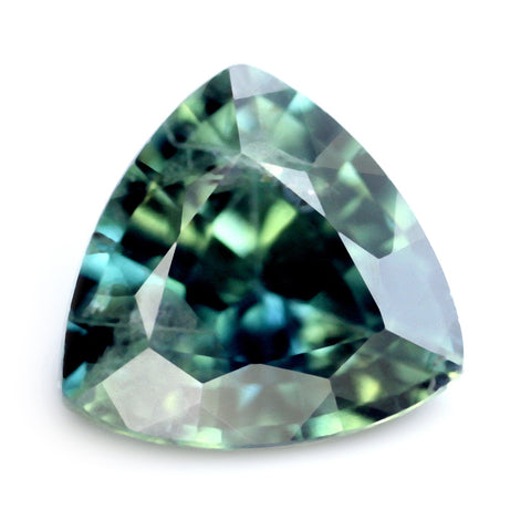 0.61ct Certified Natural Teal Sapphire