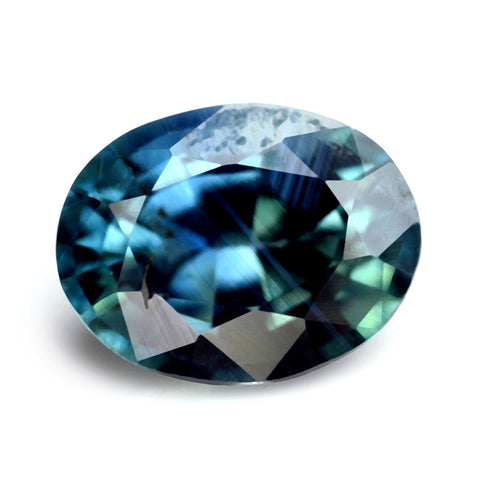 0.52ct Certified Natural Teal Sapphire