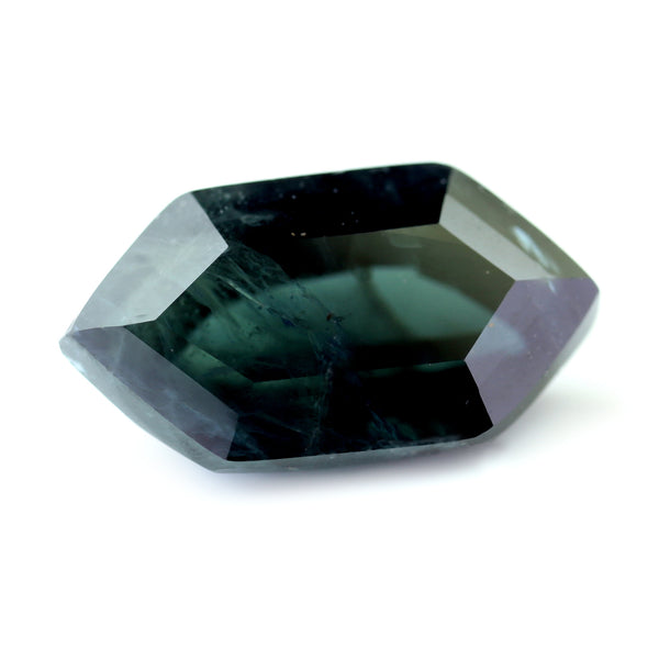 1.68ct Certified Natural Teal Sapphire