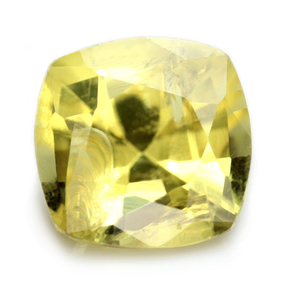 0.69ct Certified Natural Yellow Sapphire