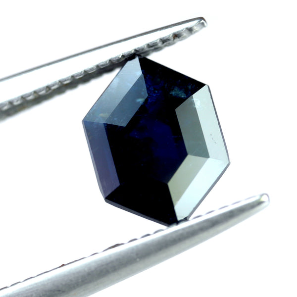 1.56ct Certified Natural Teal Sapphire