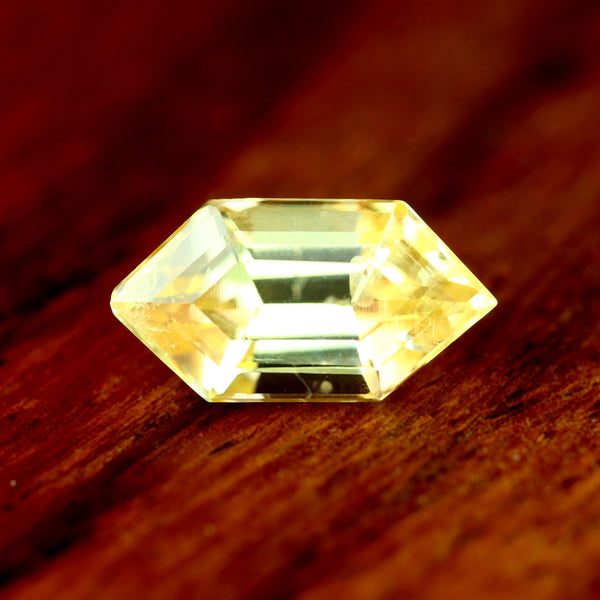 1.02ct Certified Natural Yellow Sapphire