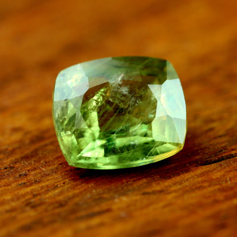 1.10ct Certified Natural Green Sapphire
